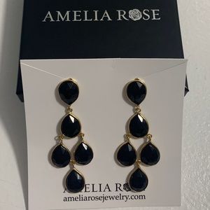 Amelia Rose Chandelier Earrings